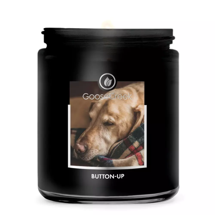 Mała świeca Button Up Goose Creek Candle Mała świeca Button Up Goose Creek Candle