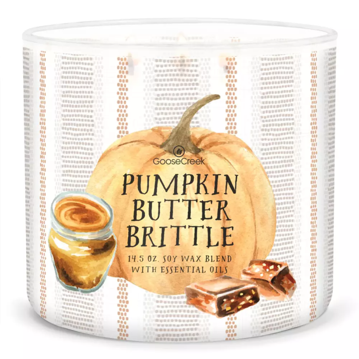 Świeca Tumbler Pumpkin Butter Brittle Goose Creek Candle Świeca Tumbler Pumpkin Butter Brittle Goose Creek Candle