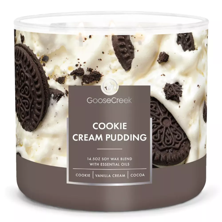Świeca Tumbler Cookie Cream Pudding Goose Creek Candle Świeca Tumbler Cookie Cream Pudding Goose Creek Candle