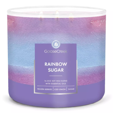 Świeca Tumbler Rainbow Sugar Goose Creek Candle