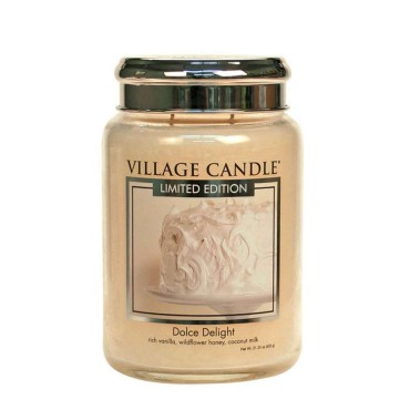 Duża świeca Dolce Delight Metalic Village Candle