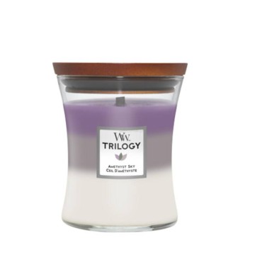 Średnia świeca Amethyst Sky Woodwick