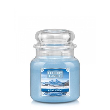 Średnia świeca Alpine Retreat Country Candle