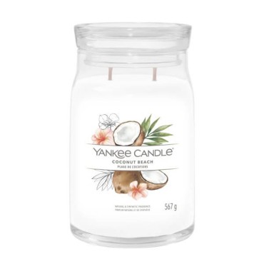 Duża świeca Signature Coconut Beach Yankee Candle