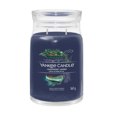 Duża świeca Signature Lakefront Lodge Yankee Candle