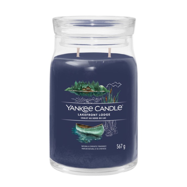 Duża świeca Signature Lakefront Lodge Yankee Candle Duża świeca Signature Lakefront Lodge Yankee Candle