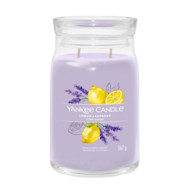 Duża świeca Signature Lemon Lavender Yankee Candle