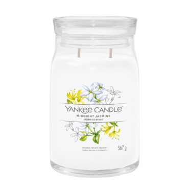 Duża świeca Signature Midnight Jasmine Yankee Candle