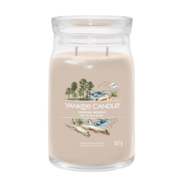 Duża świeca Signature Seaside Woods Yankee Candle