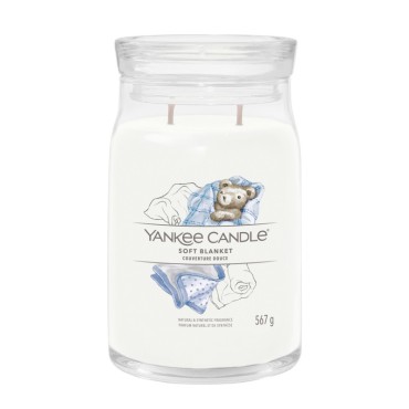 Duża świeca Signature Soft Blanket Yankee Candle