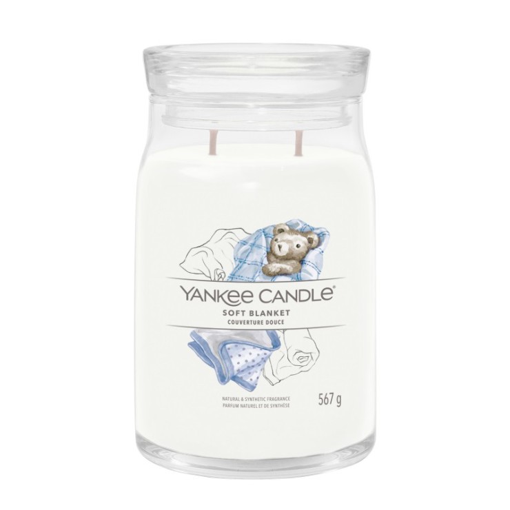 Duża świeca Signature Soft Blanket Yankee Candle Duża świeca Signature Soft Blanket Yankee Candle
