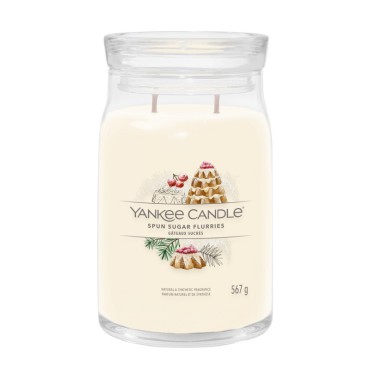 Duża świeca Signature Spun Sugar Flurries Yankee Candle