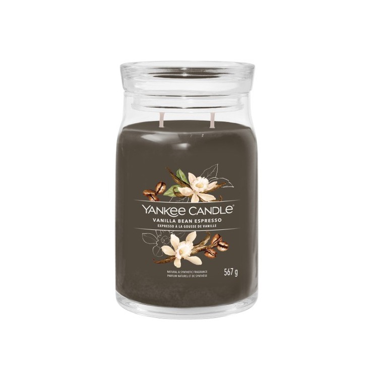 Duża świeca Signature Vanilla Bean Espresso Yankee Candle Duża świeca Signature Vanilla Bean Espresso Yankee Candle