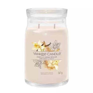 Duża świeca Signature Vanilla Creme Brulee Yankee Candle