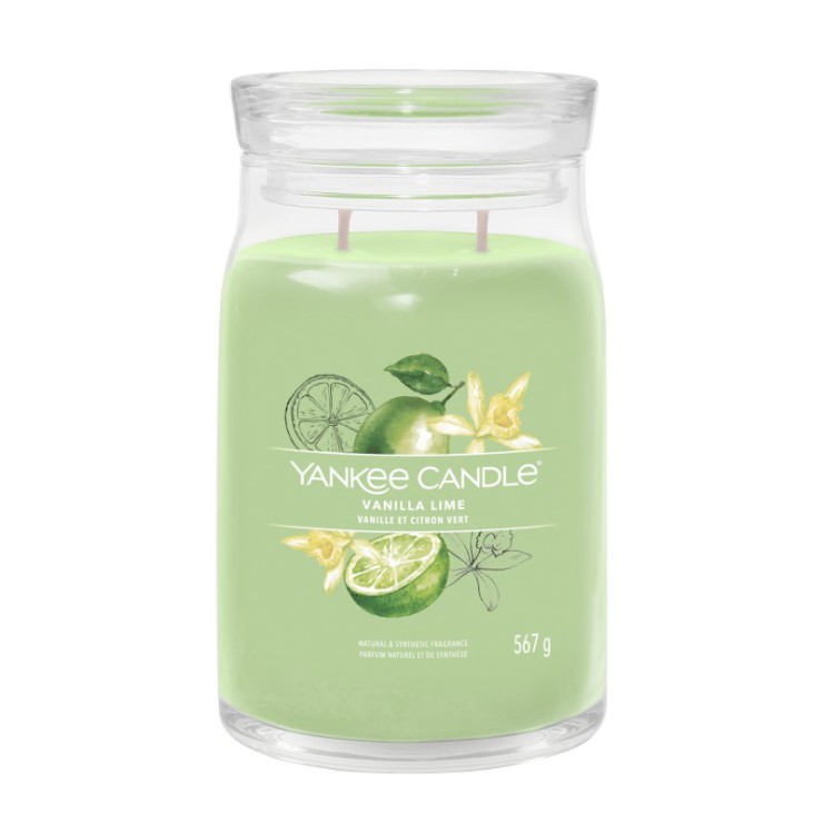 Duża świeca Signature Vanilla Lime Yankee Candle Duża świeca Signature Vanilla Lime Yankee Candle