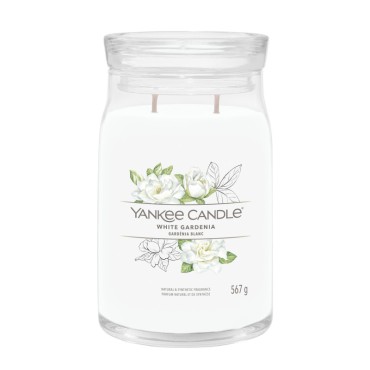 Duża świeca Signature White Gardenia Yankee Candle