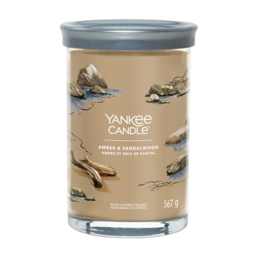 Duży tumbler Signature Amber & Sandalwood Yankee Candle