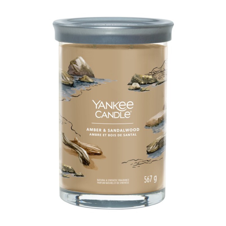 Duży tumbler Signature Amber & Sandalwood Yankee Candle Duży tumbler Signature Amber & Sandalwood Yankee Candle