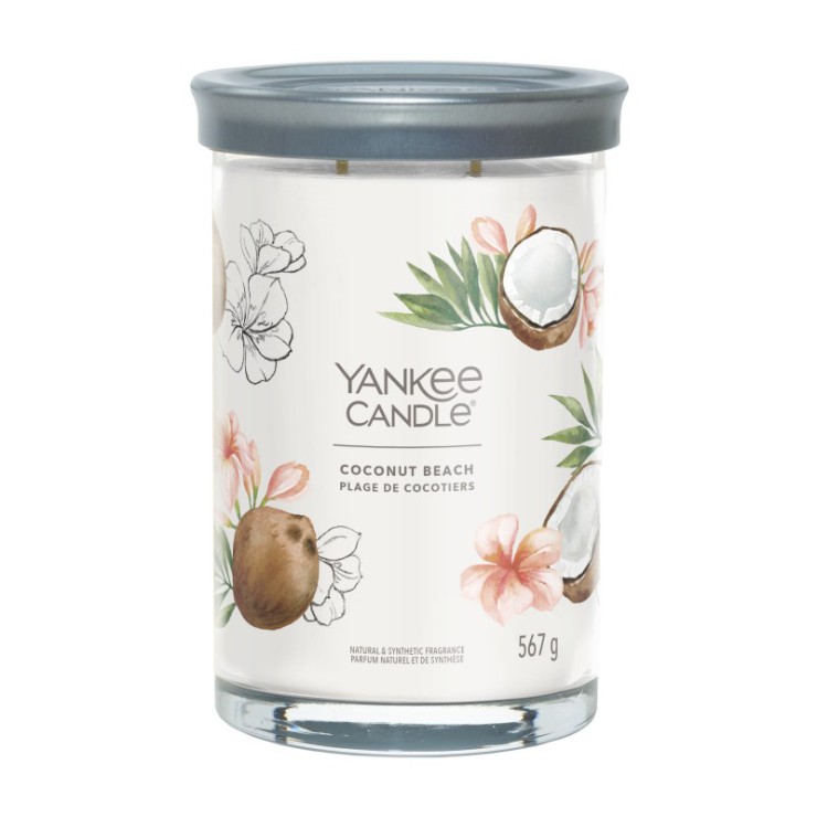 Duży tumbler Signature Coconut Beach Yankee Candle Duży tumbler Signature Coconut Beach Yankee Candle