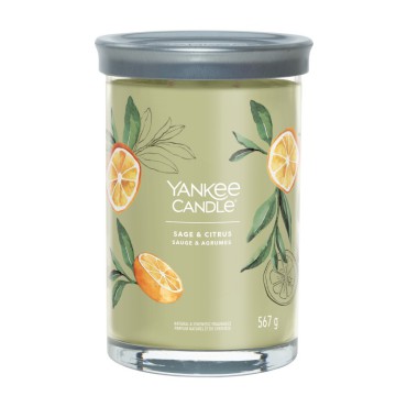 Duży tumbler Signature Sage & Citrus Yankee Candle