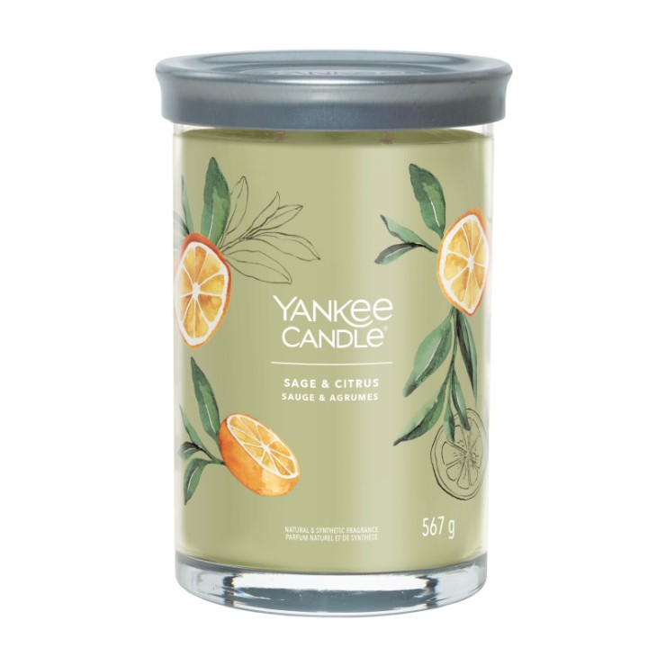 Duży tumbler Signature Sage & Citrus Yankee Candle