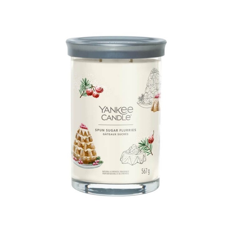Duży tumbler Signature Spun Sugar Flurries Yankee Candle Duży tumbler Signature Spun Sugar Flurries Yankee Candle