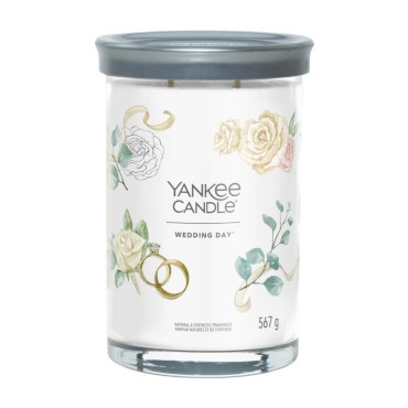 Duży tumbler Signature Wedding Day Yankee Candle
