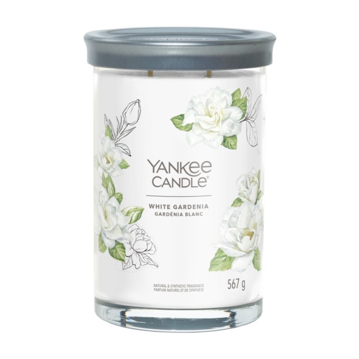 Duży tumbler Signature White Gardenia Yankee Candle Duży tumbler Signature White Gardenia Yankee Candle