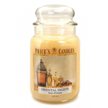 Duża świeca Oriental Nights Price's Candles