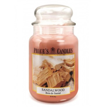 Duża świeca Sandalwood Price's Candles