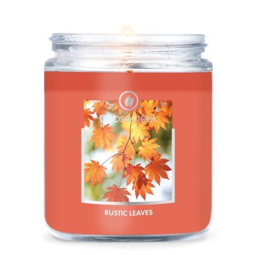Mała świeca Rustic Leaves Goose Creek Candle