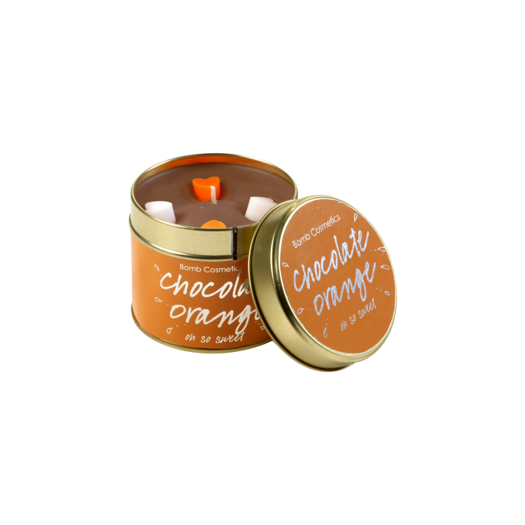Świeca zapachowa w puszce CZEKOLADOWA POMARAŃCZA Bomb Cosmetics