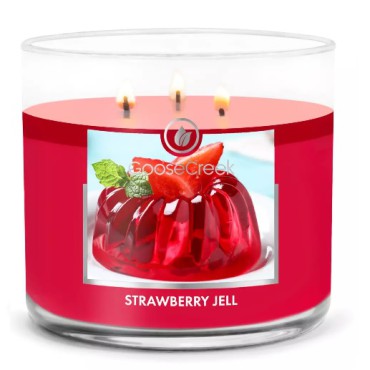 Świeca Tumbler Strawberry Jell Goose Creek Candle