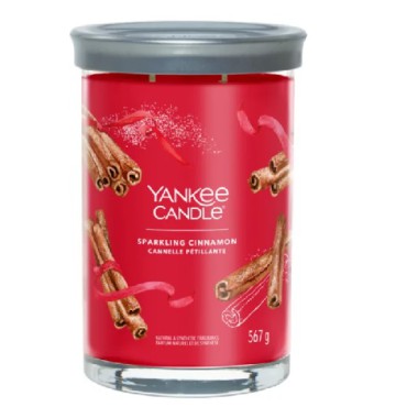 Duży tumbler Signature Sparkling Cinnamon Yankee Candle