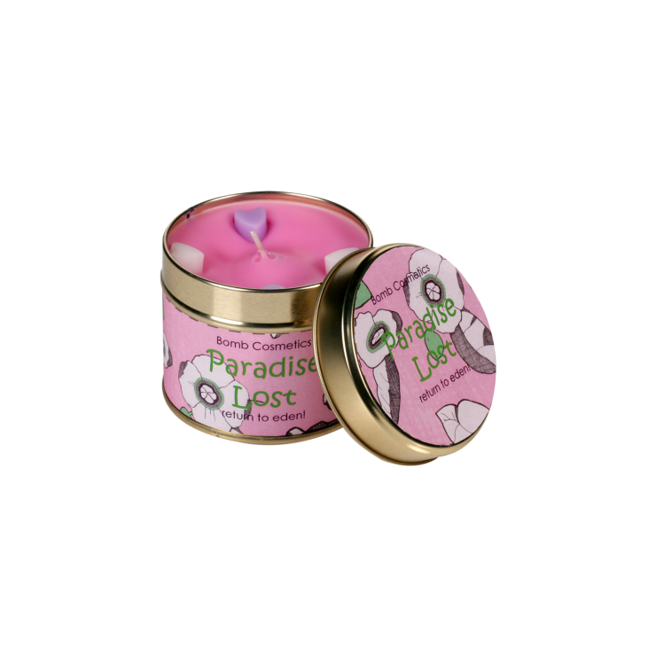 Świeca zapachowa w puszce ZAGUBIENI W RAJU – Bomb Cosmetics Świeca zapachowa w puszce ZAGUBIENI W RAJU – Bomb Cosmetics