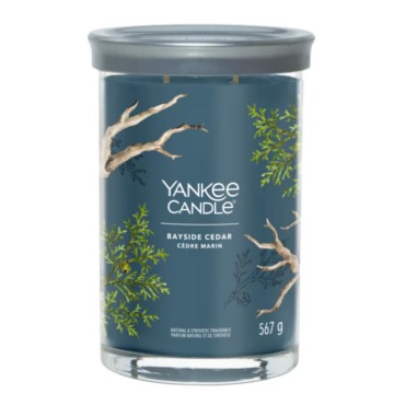 Duży tumbler Signature Bayside Cedar Yankee Candle