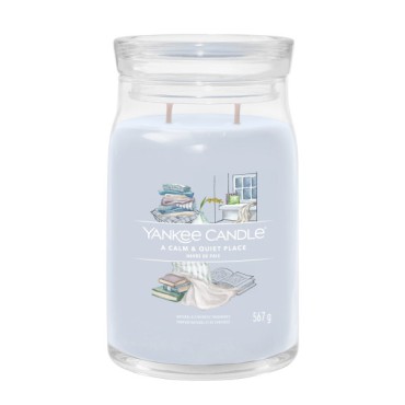Duża świeca Signature A Calm&Quiet Place Yankee Candle