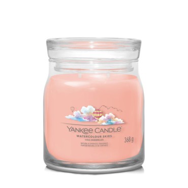 Średnia świeca Signature Watercolour Skies Yankee Candle