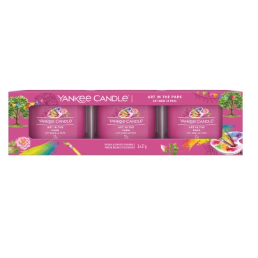 Świeca mini 3 pack Art In The Park Yankee Candle
