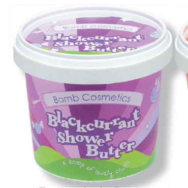 Myjące masło pod prysznic CZARNA PORZECZKA Bomb Cosmetics