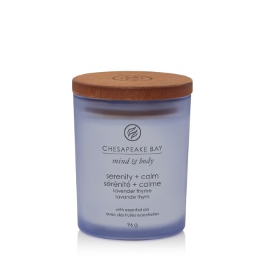 Mała świeca Serenity & Calm (Lavender Thyme) Chesapeake Bay Candle