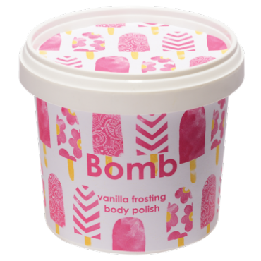 Peeling pod prysznic z masłem shea WANILIOWY LUKIER Bomb Cosmetics