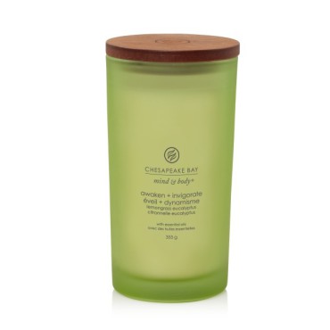 Duża świeca Awaken & Invigorate (Lemongrass Eucalyptus) Chesapeake Bay Candle
