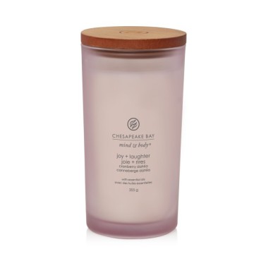 Duża świeca Joy & Laughter (Cranberry Dahlia) Chesapeake Bay Candle