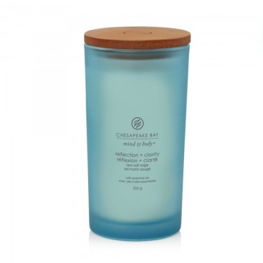 Duża świeca Reflection & Clarity (Sea Salt Sage) Chesapeake Bay Candle