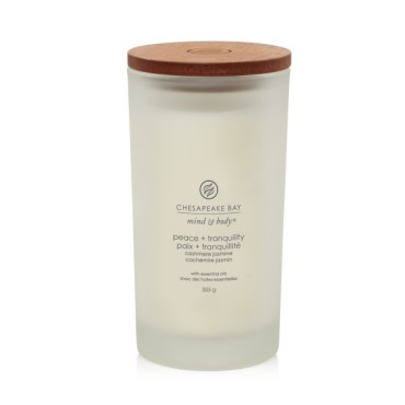 Duża świeca Peace & Tranquility (Cashmere Jasmine) Chesapeake Bay Candle