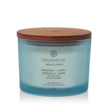 Duża świeca z 3 knotami Reflection & Clarity (Sea Salt Sage) Chesapeake Bay Candle