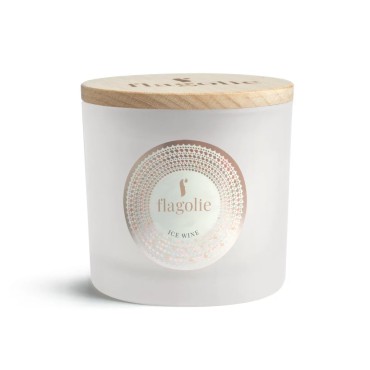 Sojowa świeca zapachowa Ice Wine - Czarne winogrona Flagolie