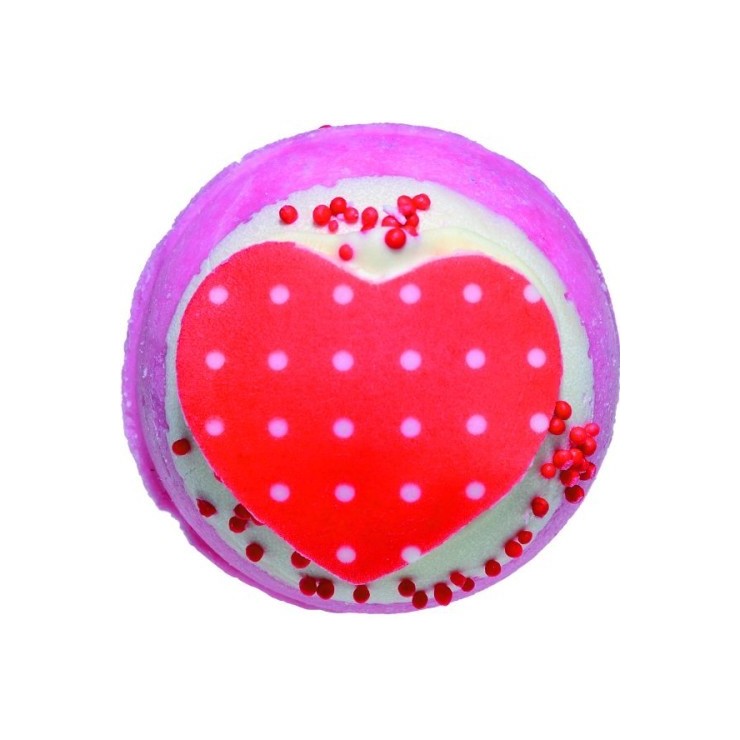 Kremowa kuleczka do kąpieli SZALEJĘ ZA TOBĄ Bomb Cosmetics Kremowa kuleczka do kąpieli SZALEJĘ ZA TOBĄ Bomb Cosmetics
