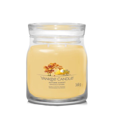 Średnia świeca Signature Autumn Sunset Yankee Candle